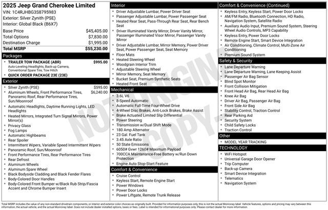 2025 Jeep Grand Cherokee Limited