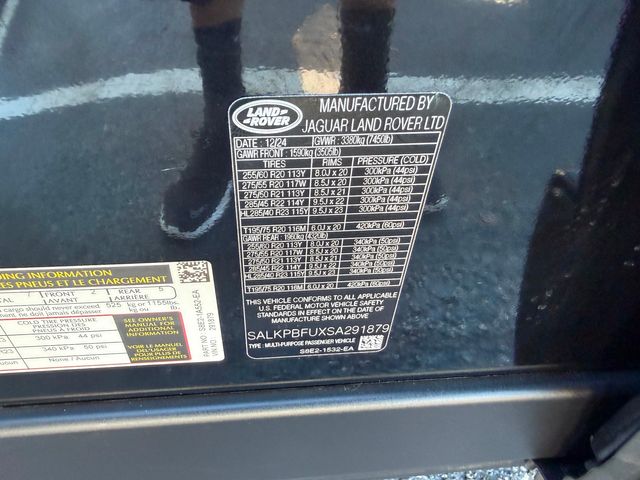 2025 Land Rover Range Rover 2025 RANGE ROVER LONG WHEEL BASE 7 PASSENGER 23"s | Plant City, FL | psv5 DEMO - Bayshore Automotive 2025 Land Rover Range Rover 2025 RANGE ROVER LONG WHEEL BASE 7 PASSENGER 23"s | Plant City, FL | psv5 DEMO - Bayshore Automotive