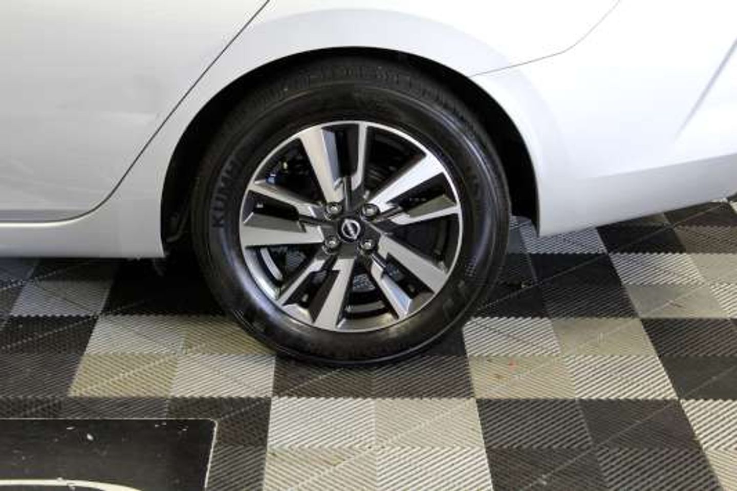 2025 Nissan Versa SV SILVER at Mossy Motors