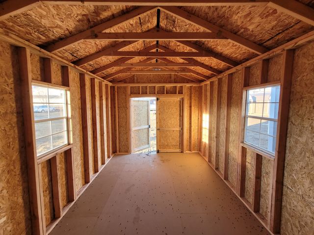 2025 Old Hickory Sheds 10x16 Utility  8ft side wall