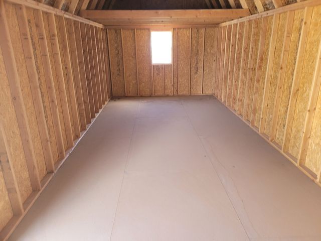 2025 Old Hickory Sheds 12x28 Lofted Barn Lighty Duty Garage