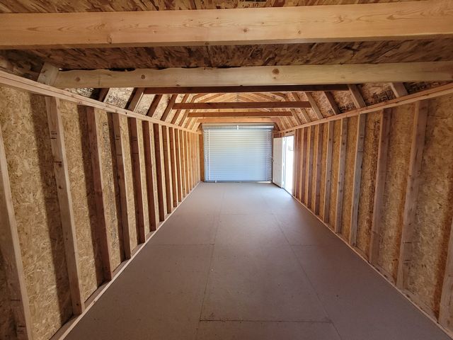 2025 Old Hickory Sheds 12x28 Lofted Barn Lighty Duty Garage
