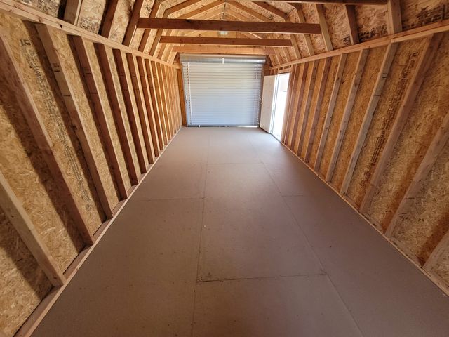 2025 Old Hickory Sheds 12x28 Lofted Barn Lighty Duty Garage