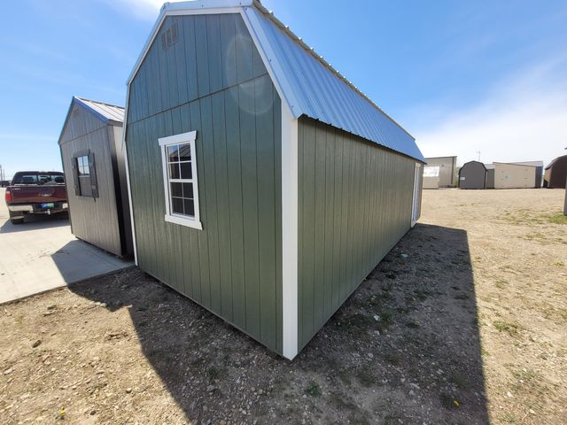 2025 Old Hickory Sheds 12x28 Lofted Barn Lighty Duty Garage