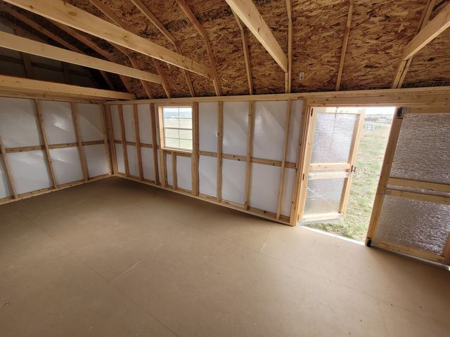 2025 Old Hickory Sheds 12x40 Lofted Barn Insulated