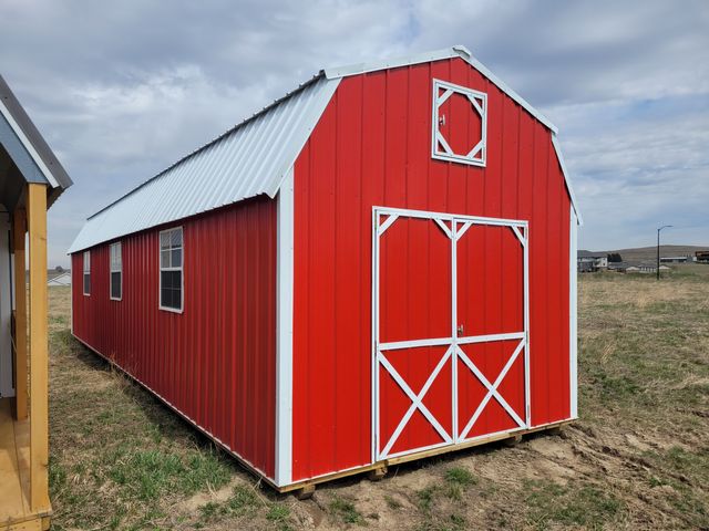 2025 Old Hickory Sheds 12x40 Lofted Barn Insulated