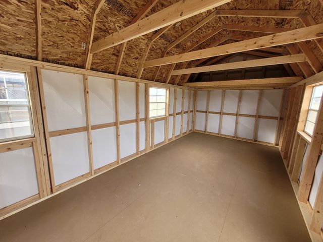 2025 Old Hickory Sheds 12x40 Lofted Barn Insulated