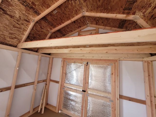 2025 Old Hickory Sheds 12x40 Lofted Barn Insulated