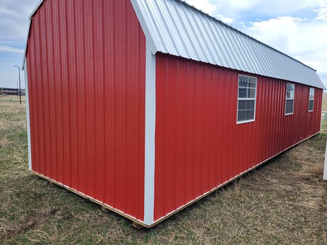 2025 Old Hickory Sheds 12x40 Lofted Barn Insulated