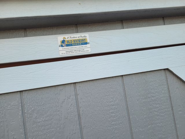 2025 Old Hickory Sheds 8x12 Side Utility