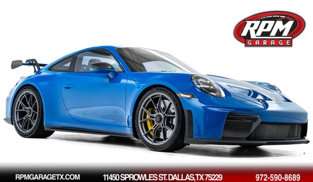 2025 Porsche 911 GT3 Weissach Package Fully Loaded in Lugano Blue