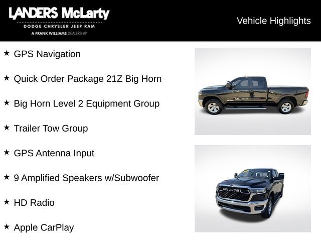 2025 Ram 1500 Big Horn/Lone Star