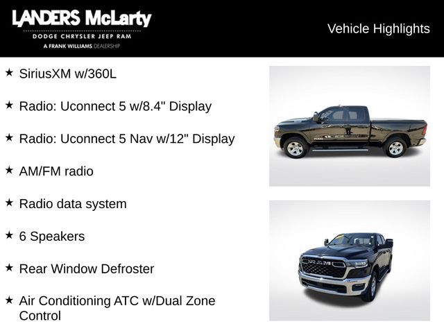 2025 Ram 1500 Big Horn/Lone Star