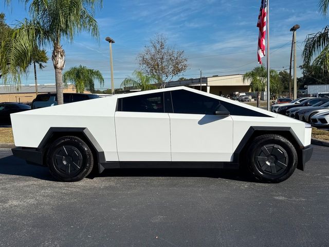 2025 Tesla Cybertruck NEW SATIN WHITE WRAP ONE OWNER CARFAX CERT | Plant City, FL | psv5 DEMO - Bayshore Automotive
