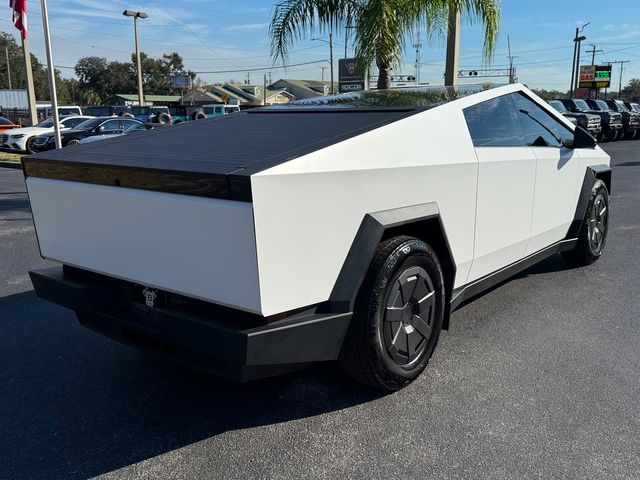 2025 Tesla Cybertruck NEW SATIN WHITE WRAP ONE OWNER CARFAX CERT | Plant City, FL | psv5 DEMO - Bayshore Automotive
