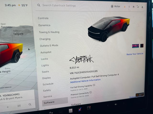 2025 Tesla Cybertruck 2025 TESLA SATIN BLACK CYBERTRUCK CARFAX 1 OWNER | Plant City, FL | psv5 DEMO - Bayshore Automotive