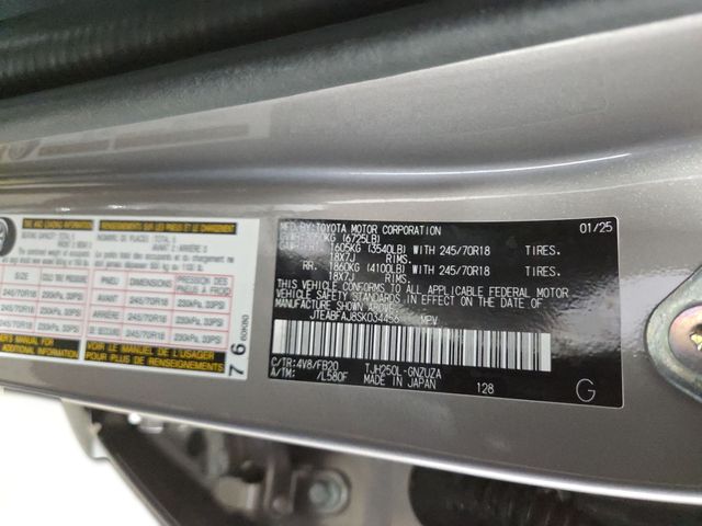 2025 Toyota Land Cruiser Base 2025 Toyota Land Cruiser Base