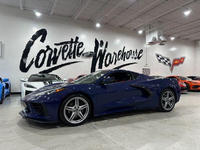 2026 Chevrolet Corvette Coupe 3LT, NPP, 379, Stripes, Spoiler, Habanero 4k | Dallas, Texas | Corvette Warehouse 