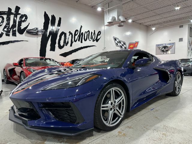 2026 Chevrolet Corvette Coupe 3LT, NPP, 379, Stripes, Spoiler, Habanero 4k | Dallas, Texas | Corvette Warehouse 