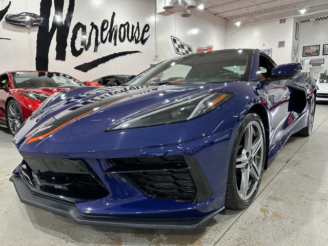 2026 Chevrolet Corvette Coupe 3LT, NPP, 379, Stripes, Spoiler, Habanero 4k | Dallas, Texas | Corvette Warehouse 