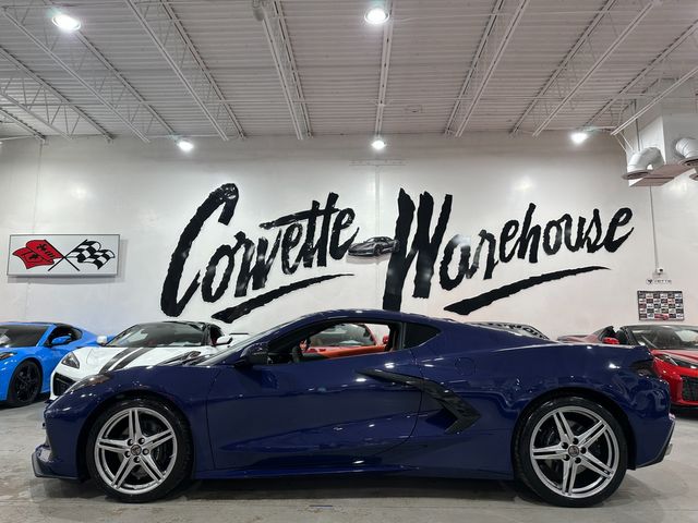2026 Chevrolet Corvette Coupe 3LT, NPP, 379, Stripes, Spoiler, Habanero 4k | Dallas, Texas | Corvette Warehouse 