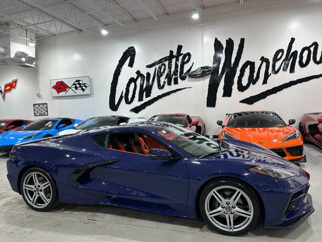 2026 Chevrolet Corvette Coupe 3LT, NPP, 379, Stripes, Spoiler, Habanero 4k | Dallas, Texas | Corvette Warehouse 