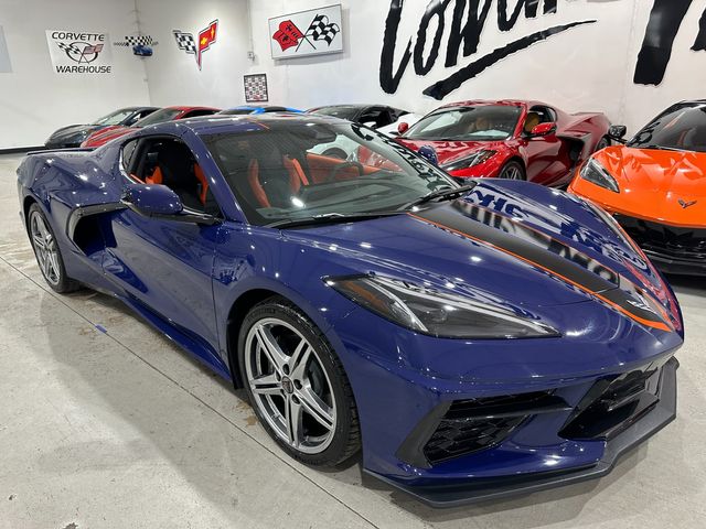 2026 Chevrolet Corvette Coupe 3LT, NPP, 379, Stripes, Spoiler, Habanero 4k | Dallas, Texas | Corvette Warehouse 