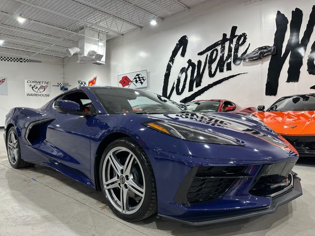 2026 Chevrolet Corvette Coupe 3LT, NPP, 379, Stripes, Spoiler, Habanero 4k | Dallas, Texas | Corvette Warehouse 