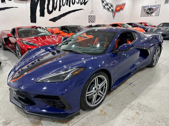 2026 Chevrolet Corvette Coupe 3LT, NPP, 379, Stripes, Spoiler, Habanero 4k | Dallas, Texas | Corvette Warehouse 