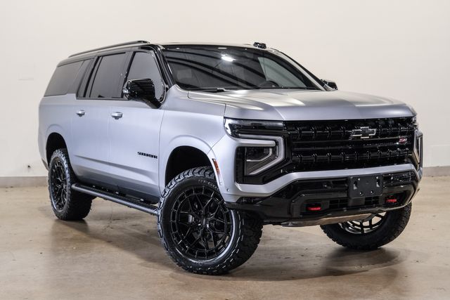 2026 Chevrolet Suburban Z71 4WD FABTECH LIFT,VOSSEN,DURAMAX,FULL MATTE PPF | Carrollton, TX | Texas Vehicle Exchange