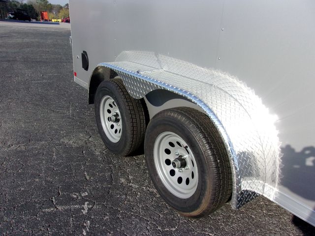 2026 Covered Wagon Enclosed 7x16 6' 6" Interior Height  | Madison, Georgia | Youngblood Tractor