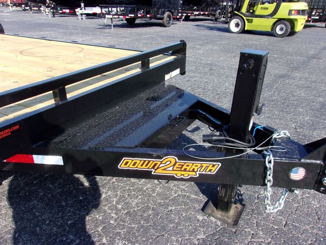 2026 Down To Earth 24 Ft 7 Ton Commercial Equipment Trailer