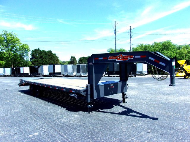 2026 Down To Earth 25 Ft 8 Ton Gooseneck Deckover  | Madison, Georgia | Youngblood Tractor