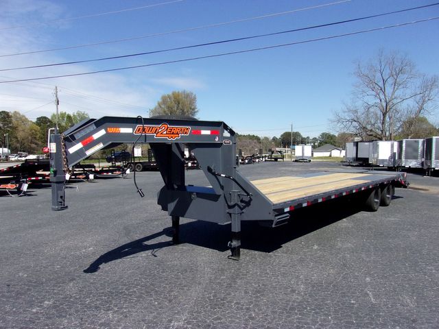 2026 Down To Earth 30 Ft 10 Ton Gooseneck Deckover  | Madison, Georgia | Youngblood Tractor
