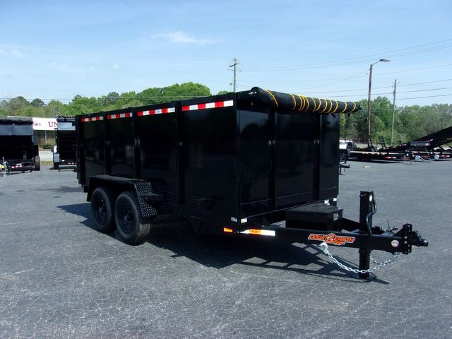 2026 Dump Trailer Down to Earth Dump 7x14 7 Ton 4ft Sides