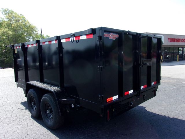 2026 Dump Trailer Down to Earth Dump 7x14 7 Ton 4ft Sides