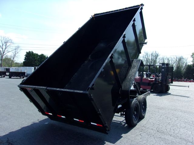 2026 Dump Trailer Down to Earth Dump 7x14 7 Ton 4ft Sides