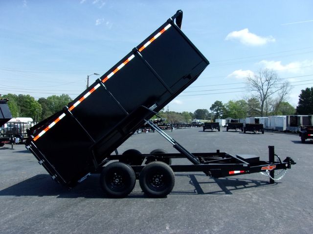 2026 Dump Trailer Down to Earth Dump 7x14 7 Ton 4ft Sides