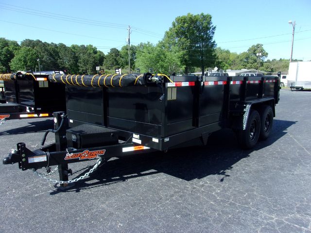 2026 Dump Trailer Down To Earth Dump 7x16 7 Ton