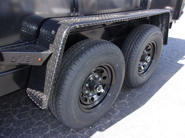 2026 Dump Trailer Down To Earth Dump 7x16 7 Ton