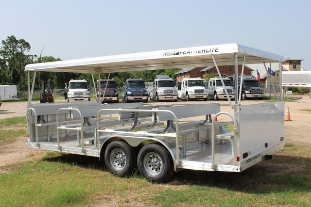 2026 Featherlite 3115 TRAM 28 Passenger 7 Aluminum Benches with Roof | CONROE, TX | SportChassis/ Featherlite Trailers of Texas 2026 Featherlite 3115 TRAM 28 Passenger 7 Aluminum Benches with Roof | CONROE, TX | SportChassis/ Featherlite Trailers of Texas