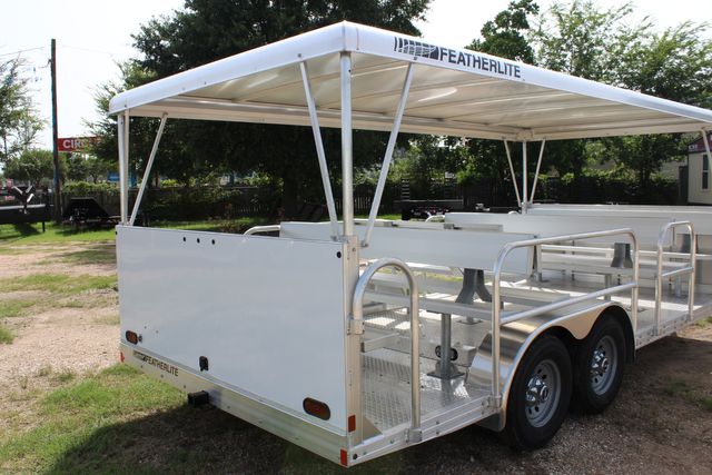2026 Featherlite 3115 TRAM 28 Passenger 7 Aluminum Benches with Roof | CONROE, TX | SportChassis/ Featherlite Trailers of Texas 2026 Featherlite 3115 TRAM 28 Passenger 7 Aluminum Benches with Roof | CONROE, TX | SportChassis/ Featherlite Trailers of Texas