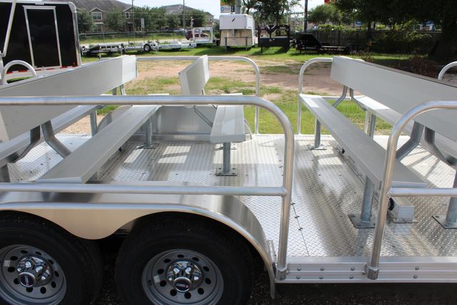 2026 Featherlite 3115 TRAM 28 Passenger 7 Aluminum Benches with Roof | CONROE, TX | SportChassis/ Featherlite Trailers of Texas 2026 Featherlite 3115 TRAM 28 Passenger 7 Aluminum Benches with Roof | CONROE, TX | SportChassis/ Featherlite Trailers of Texas