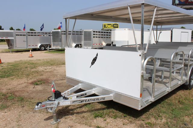 2026 Featherlite 3115 TRAM 28 Passenger 7 Aluminum Benches with Roof | CONROE, TX | SportChassis/ Featherlite Trailers of Texas 2026 Featherlite 3115 TRAM 28 Passenger 7 Aluminum Benches with Roof | CONROE, TX | SportChassis/ Featherlite Trailers of Texas