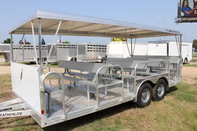 2026 Featherlite 3115 TRAM 28 Passenger 7 Aluminum Benches with Roof | CONROE, TX | SportChassis/ Featherlite Trailers of Texas 2026 Featherlite 3115 TRAM 28 Passenger 7 Aluminum Benches with Roof | CONROE, TX | SportChassis/ Featherlite Trailers of Texas