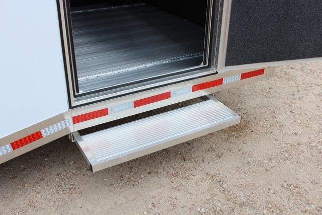 2026 Featherlite 4410 Enclosed Car Trailer 20' Enclosed Car Hauler Prem Escape Door Cabinets | CONROE, TX | SportChassis/ Featherlite Trailers of Texas
