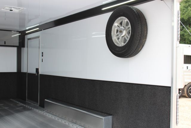 2026 Featherlite 4410 Enclosed Car Trailer 20' Enclosed Car Hauler Prem Escape Door Cabinets | CONROE, TX | SportChassis/ Featherlite Trailers of Texas