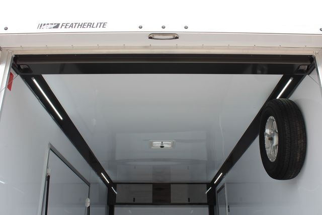 2026 Featherlite 4410 Enclosed Car Trailer 20' Enclosed Car Hauler Prem Escape Door Cabinets | CONROE, TX | SportChassis/ Featherlite Trailers of Texas
