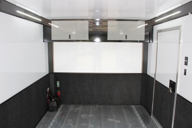 2026 Featherlite 4410 Enclosed Car Trailer 20' Enclosed Car Hauler Prem Escape Door Cabinets | CONROE, TX | SportChassis/ Featherlite Trailers of Texas