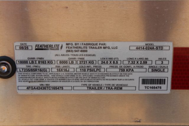 2026 Featherlite 4414 Stacker 24' Car Trailer 24' Two Car Stacker Bumper Pull Trailer | CONROE, TX | SportChassis/ Featherlite Trailers of Texas 2026 Featherlite 4414 Stacker 24' Car Trailer 24' Two Car Stacker Bumper Pull Trailer | CONROE, TX | SportChassis/ Featherlite Trailers of Texas